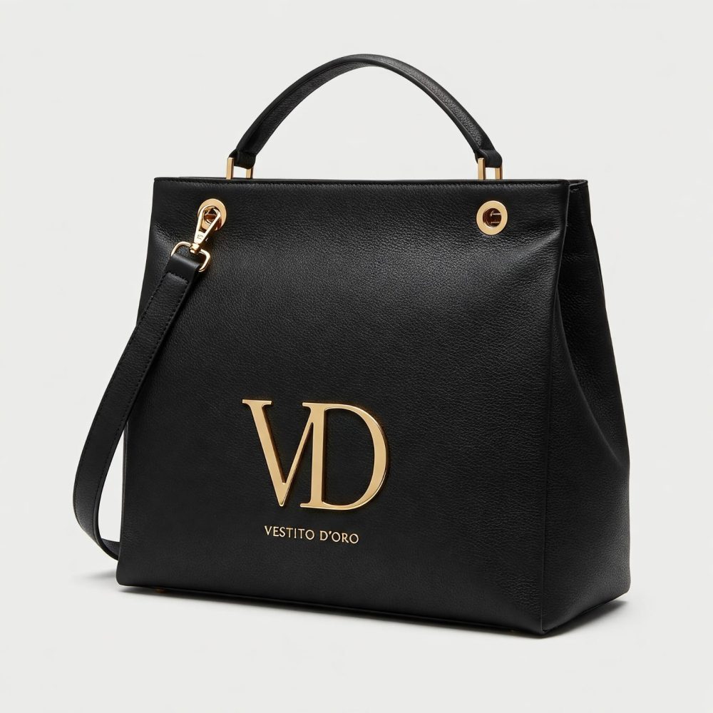 Vestito D'oro Deri kol çanta