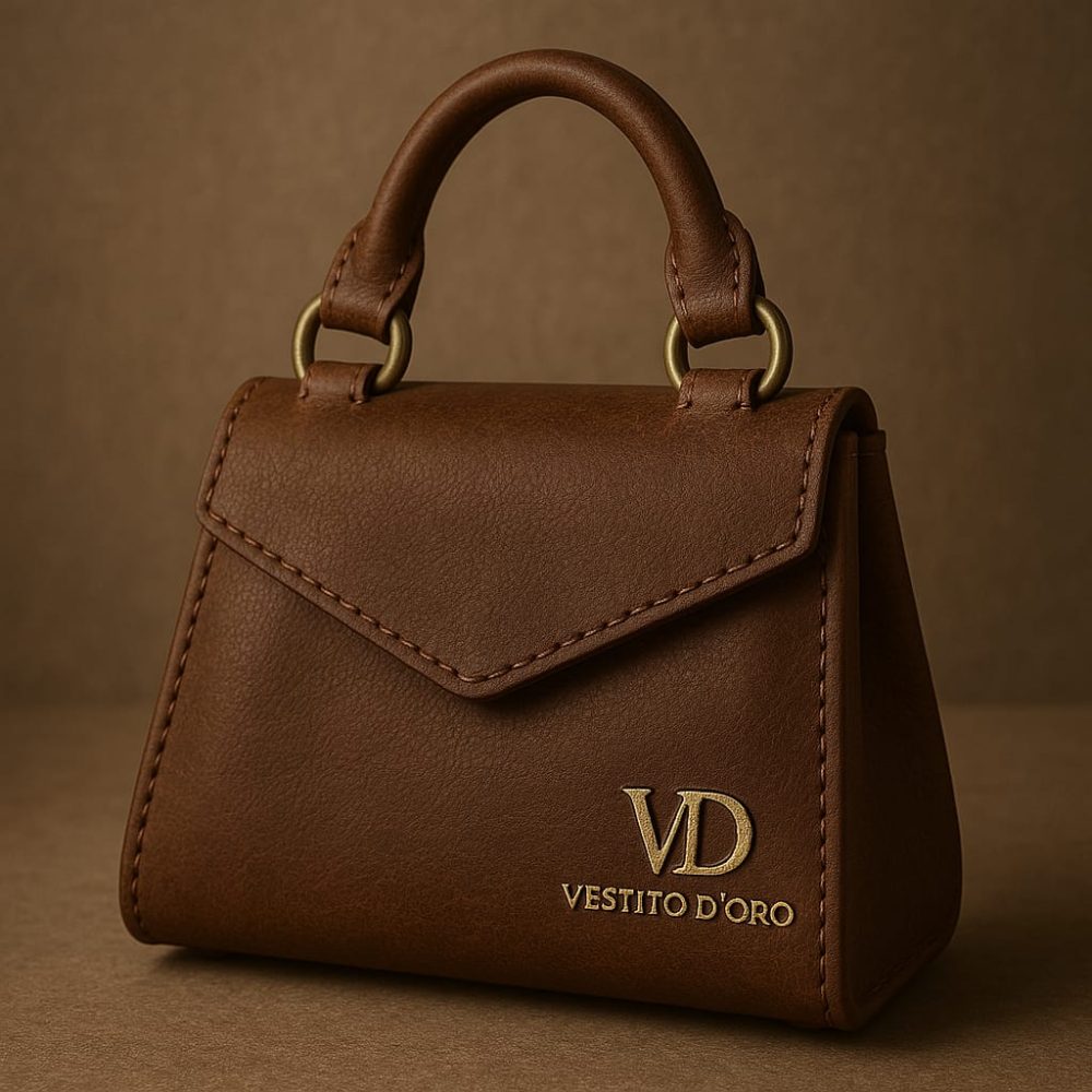 luxury deri el çantası - Görsel 2