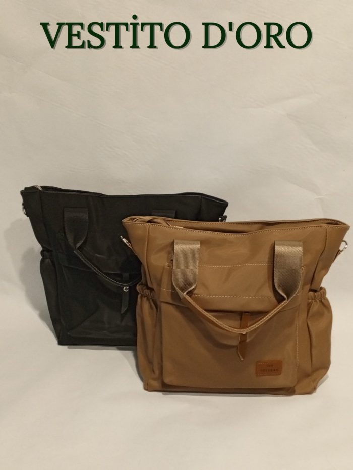 Vestito D’oro Bej Kol Çantası